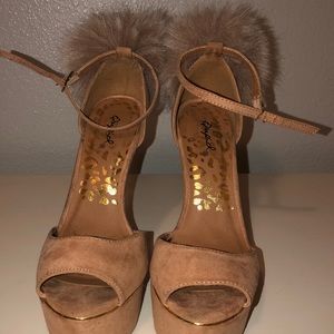 Fur ball heels